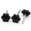 CLENEA M6 25 mm Plastic-Grip Torx Thumb Screws, 5-Pack view 4