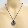 Vintage Viking Rune Compass Pendant Necklace for Men view 2