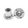 BIVOO 1-Piece 6mm 8mm 10mm 12mm 13mm 16mm LMF6UU LMF8UU LMF10UU LMF12UU LMF13UU LMF16UU Round Flange Linear Motion Bearing Rod (Size: LMF16UU 16mm) view 2