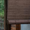 zhijiaqian456 Bamboo Roller Blind, Brown, Adjustable, 70 x 210 cm view 2