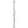 Hommdiy Garden Shower with Gray Base Plate, 225 cm, Stainless Steel view 4