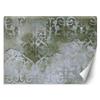 Feeby Green Ornament Abstraction Photo Wallpaper, 350 x 245 cm view 1