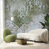 Feeby Green Ornament Abstraction Photo Wallpaper, 350 x 245 cm view 2