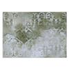 Feeby Green Ornament Abstraction Photo Wallpaper, 350 x 245 cm view 3