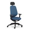 Sedus se:kit Office Chair, Upholstered Backrest, 2D Armrests, Neck & Lumbar Support, Blue view 1