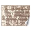 Feeby Premium Vinyl Photo Wallpaper, Beige Column Architecture, 150 x 105 cm view 1