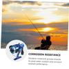 INOOMP Metal Fishing Reel, Blue, Water-Resistant view 3