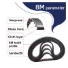 SSIMOO HTD 8M Rubber Timing Belt, 840 mm, 105 Teeth, 25 x 30 view 3