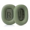 SINOWO Ear Cushions for Apple AirPods Max, Sweat-Resistant Protein Leather, Memory Foam, Green view 1