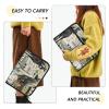 Collage 13-Pocket Accordion File Folder, A4, Zipper Document Organizer view 4