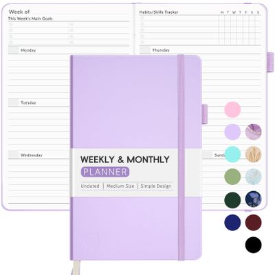Forvencer Undated Planner for 2026–2027, A5