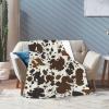 Cow Print Throw Blanket for Adults, Girls, Teens, Toddlers & Babies, 30 x 40 in view 2