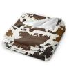 Cow Print Throw Blanket for Adults, Girls, Teens, Toddlers & Babies, 30 x 40 in view 3