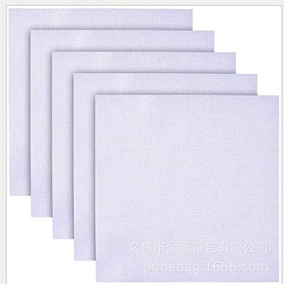 TIYGHI 28ct 18ct 16ct 11ct Aida Cloth Cross-Stitch Fabric, DIY Sewing and Embroidery Craft, White, 18CT, 145 x 100 cm