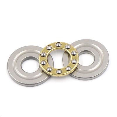 10 pcs F2-6M F2.5-6M F3-8M F4-10M F5-10M F6-12M F7-15M F8-16M F10-18M F12-21M F12-23M Mini 3-in-1 Aircraft Thrust Ball Bearings (Size: F7-17M 7x17x6)