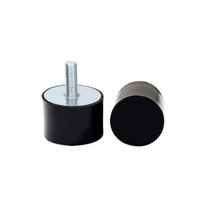 1-Piece M3 M4 M5 M6 Male-Thread Rubber Shock Absorber Isolator for Boats and Cars, Diameter 8/10/15/20/25 mm (Color: M5x12 mm - 15x15 mm)