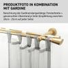 Garesa Molis Curtain Rod 20 mm, Double Rod, Matte Gold, 120 cm view 4