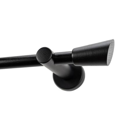 Garesa Molis Curtain Rod, 20 mm, Black, 200 cm