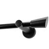 Garesa Molis Curtain Rod, 20 mm, Black, 200 cm view 1