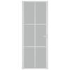 RAUGAJ Interior Door, 76 x 201.5 cm, White, Frosted Glass and Aluminum view 3