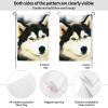 Siberian Husky Printed Garden Flag, 71.1 x 101.6 cm, Double-Sided Yard Flag, Welcome Outdoor Farmhouse Decor view 2