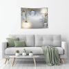 BAFAFA Steampunk-Style Printed Wall Tapestry with Brass Hardware, 73 x 94 cm view 4