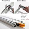 Heavy-Duty Full-Extension Drawer Slides with Lock, 1 Pair view 3