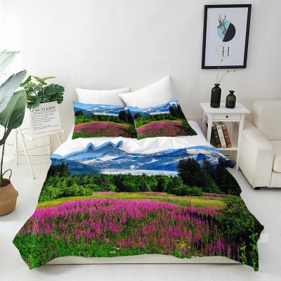 ANHOPE Nature Bedding Set, 260 x 220 cm + 2 Pillowcases, 50 x 75 cm