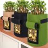 Ulalaza 5-Pack Potato Grow Bags with Flap, 30 x 35 cm view 2