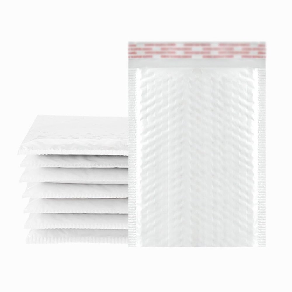 EVANEM Padded Mailers, Plastic Shipping Envelopes, 11 x 15 cm, 10-Pack