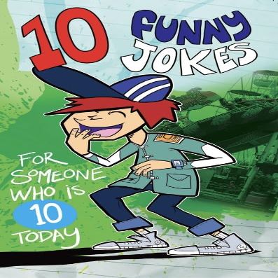 Funny 10th Birthday Card for Boys