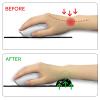 Ergonomic Mouse Pad with Wrist Rest – Gothic Skull Skeleton Design view 2