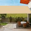 AMZYU Balcony Privacy Screen, No Drilling, 55 x 750 cm, Sand Yellow view 1