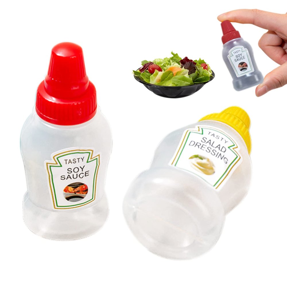 Portable Sauce Bottle Set
