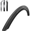1 x Schwalbe One Performance R-Guard Wire-Bead Road Bike Tire 28-451 (20 x 1 1/8") with Tire Lever view 1