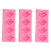 3-Piece Silicone Lip Chocolate Mold for Hard Candies view 1