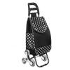 FLYIFE Mobile Hand Truck, Stair-Climbing Shopping Cart, 6-Wheel Multifunctional Shopping Cart with Metal Frame, Multifunctional Luggage Cart with Dolly/B view 1