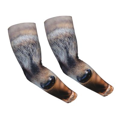 Adult Ice Silk Sun Protection Arm Sleeves for Men and Women