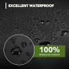KDXAOBEI Outdoor Furniture Cover 155 x 115 x 65 cm, 600D Oxford, Black view 3