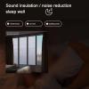 Reflective Blackout Privacy Window Film, UV and Sun Protection, 43 x 63 in view 3