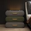 POCHY Smart Nightstand with 3-Drawer Storage view 4