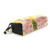 Piglet on Fence and Sunflowers Pencil Case, PU Leather, Office and School Organizer view 4