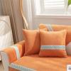 TUCVZVO Anti-Slip Sofa Cover, Yellow, 1 Piece, 110 x 110 cm view 2