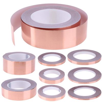OAKYE 25 m x 20 mm Copper Foil Tape, Double-Sided Conductive