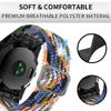 ANZOAT 22/26 mm QuickFit Watch Band for Garmin Fenix 7/7X/6/6X Pro/5X/5 Plus/3HR, Forerunner 935/945, Braided Nylon Solo Loop, Agate view 4
