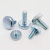1/5 Pcs M3 M4 M5 M6 M8 M10 Knurled Flat-Head Hand-Tightening Screw Bolt for Curtain Wall Glass Locking, Adjustable (Length: 35 mm, Thread Diameter: M8 (2 Pcs)) (Color: M10 (Co view 2