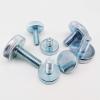 1/5 Pcs M3 M4 M5 M6 M8 M10 Knurled Flat-Head Hand-Tightening Screw Bolt for Curtain Wall Glass Locking, Adjustable (Length: 35 mm, Thread Diameter: M8 (2 Pcs)) (Color: M10 (Co view 3