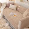 YWQJL Non-Slip Sofa Cover, Brown 3, 70 x 180 cm view 1