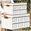 Yardwe 30 L Foldable Trunk Storage Box with Compartment view 3