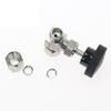 HOMEXO Adjustable Needle Valve, 1/2 in, 304 Stainless Steel, Double-Ferrule Compression Fitting view 3